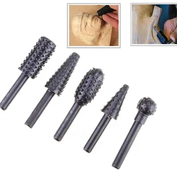 5PCS/Set 6MM Rotary Burr Shank Tungsten Carbide Rotary Point Burr Die Grinder Bit Set Wood Drilling Carving Artifact Tool
5PCS/Set 6MM Rotary Burr Shank Tungsten Carbide Rotary Point Burr Die Grinder Bit Set Wood Drilling Carving Artifact Tool
