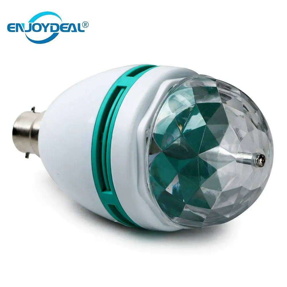 LED Lamp 3W B22 RGB Projector Crystal Auto Rotating Lamp Stage Light Magic Ball for DJ Disco Bar Club Party Colorful Bulb A9
LED Lamp 3W B22 RGB Projector Crystal Auto Rotating Lamp Stage Light Magic Ball for DJ Disco Bar Club Party Colorful Bulb A9