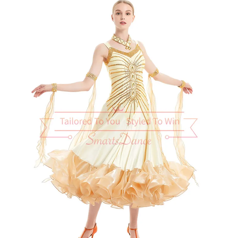Smartsdance custom made standard ballroom dress ballroom competition gowns ballroom costumes waltz clothes
Smartsdance custom made standard ballroom dress ballroom competition gowns ballroom costumes waltz clothes