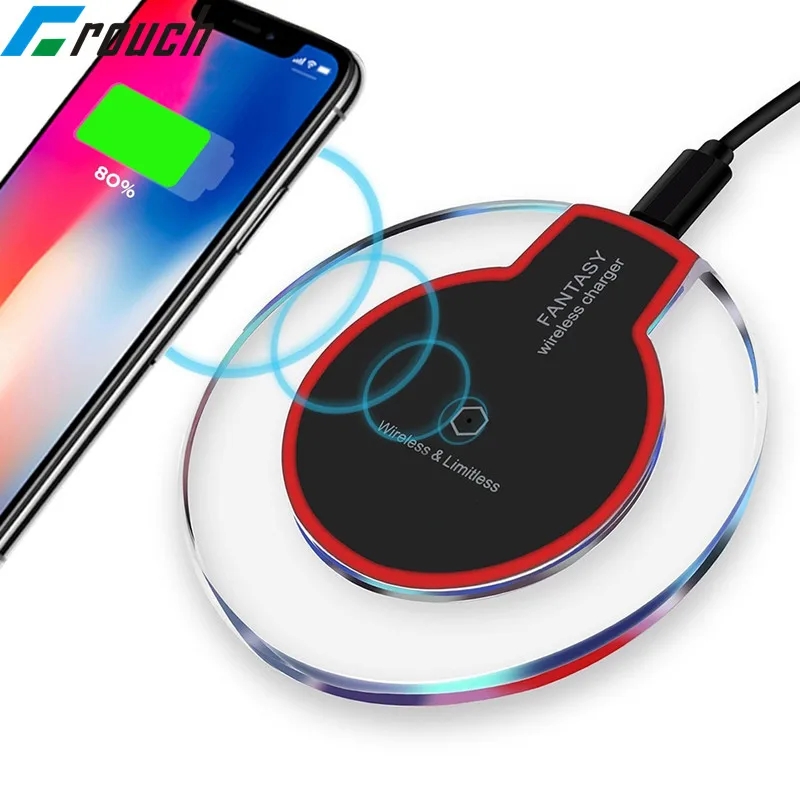 Crouch 5W Qi Wireless Charger for iPhone X/XS Max XR 8 8 Plus Ultra-Thin Fast Wireless Charging pad for Samsung S8 S9/S9+ Note 9
Crouch 5W Qi Wireless Charger for iPhone X/XS Max XR 8 8 Plus Ultra-Thin Fast Wireless Charging pad for Samsung S8 S9/S9+ Note 9