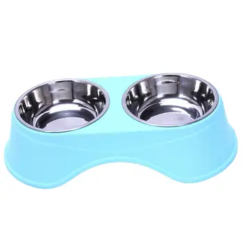 Stainless Steel Double Pet Bowls for Dog Puppy Cats Food Water Feeder Pets Supplies Feeding Dishes Dogs Bowl
Stainless Steel Double Pet Bowls for Dog Puppy Cats Food Water Feeder Pets Supplies Feeding Dishes Dogs Bowl
