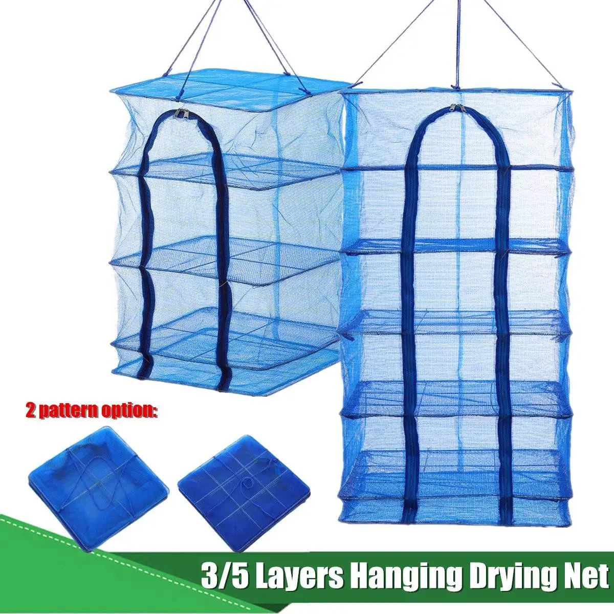Foldable 3/5 Layers Hanging Drying Net Beef Vegetable Food Mesh Dryer Shelf Storage Rack Hanger Suspension Fishing Net
Foldable 3/5 Layers Hanging Drying Net Beef Vegetable Food Mesh Dryer Shelf Storage Rack Hanger Suspension Fishing Net