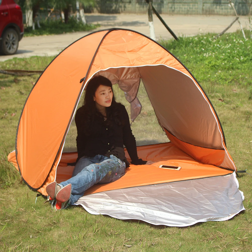 Outdoor Foldable Automatic Camping Tent Beach Tent 1-2 Persons Tent Instant Pop Up Open Anti UV Awning Tents Outdoor Sunshelter
Outdoor Foldable Automatic Camping Tent Beach Tent 1-2 Persons Tent Instant Pop Up Open Anti UV Awning Tents Outdoor Sunshelter