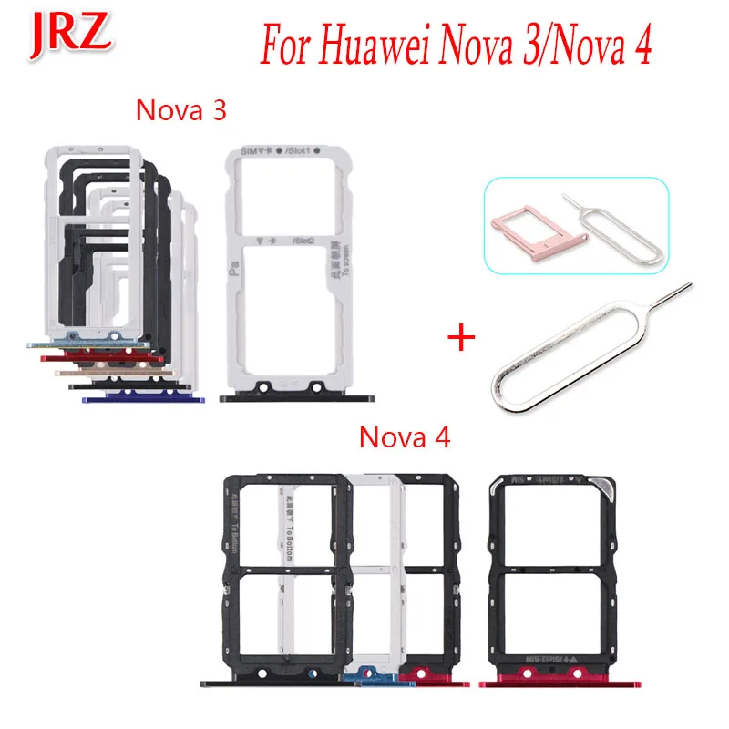 SIM Card Tray Slot Holder Adapter For Huawei Nova 3 For Huawei Nova 4 Micro SD Card Slot Holder+Take Sim Card Eject Tool
SIM Card Tray Slot Holder Adapter For Huawei Nova 3 For Huawei Nova 4 Micro SD Card Slot Holder+Take Sim Card Eject Tool