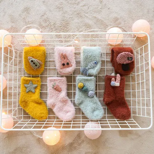 Newborn Baby Girl Kids Cartoon Wool Fuzzy Socks Warm Thick Non-slip Floor Socks Toddler Infant Newborn Soft Winter Leg Warmers
Newborn Baby Girl Kids Cartoon Wool Fuzzy Socks Warm Thick Non-slip Floor Socks Toddler Infant Newborn Soft Winter Leg Warmers
