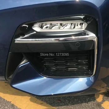 For BMW X3 2018 2019 ABS Chrome Front Fog Light Lamp Cover Foglights Frame Trim Protector Sticker Cover Car Styling Accessories
For BMW X3 2018 2019 ABS Chrome Front Fog Light Lamp Cover Foglights Frame Trim Protector Sticker Cover Car Styling Accessories