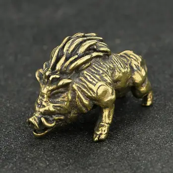 Collection Chinese Brass Carved Animal Savage Babe Pig Tea Pet Exquisite Small Statues
Collection Chinese Brass Carved Animal Savage Babe Pig Tea Pet Exquisite Small Statues