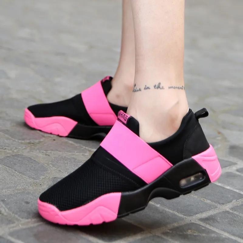 2019 UBFEN New Autumn woman shoes adult Fashion casual shoes sneakers comfortable lightweight footwear Pink Black Blue
2019 UBFEN New Autumn woman shoes adult Fashion casual shoes sneakers comfortable lightweight footwear Pink Black Blue