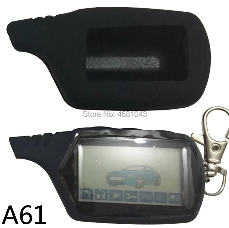 A61 keychain 2-way LCD Remote Control Key Fob + Silicone Case For Russian Vehicle Security Two Way Car Alarm System StarLine A61
A61 keychain 2-way LCD Remote Control Key Fob + Silicone Case For Russian Vehicle Security Two Way Car Alarm System StarLine A61