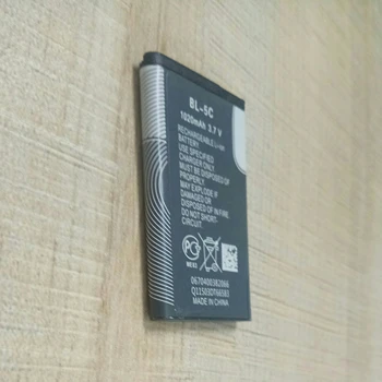 3pcs Original Car Toy 1000mAh Mobile Phone Replacement Battery BL 5C For Nokia e60 Li-ion 3.7V Rechargeable Batteries
3pcs Original Car Toy 1000mAh Mobile Phone Replacement Battery BL 5C For Nokia e60 Li-ion 3.7V Rechargeable Batteries