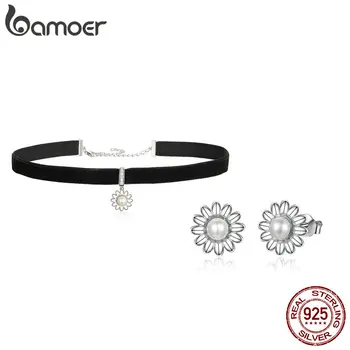 925 Argent Marguerite Fleur D'eau Douce Perle Choker Colliers et D'oreilles Ensemble de Fabrication de Bijoux BSE020
925 Argent Marguerite Fleur D'eau Douce Perle Choker Colliers et D'oreilles Ensemble de Fabrication de Bijoux BSE020
