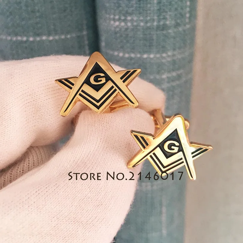 50 pairs Free Masons Square and Compass G Cufflinks Freemasonry Masonic Fashion Cuff Button Sleeve Cuff-link Lodge Gold Color
50 pairs Free Masons Square and Compass G Cufflinks Freemasonry Masonic Fashion Cuff Button Sleeve Cuff-link Lodge Gold Color