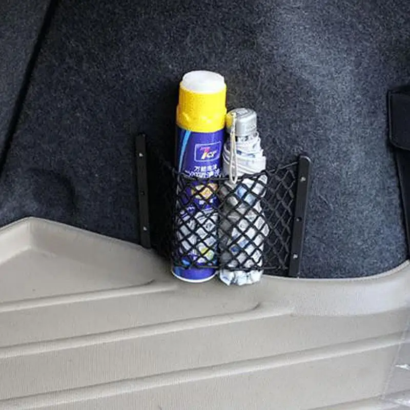 Universal Car Styling Auto Car Rear Trunk Back Seat Elastic String Net Mesh Storage Bag Pocket Cage Net Bottle Luggage Holder
Universal Car Styling Auto Car Rear Trunk Back Seat Elastic String Net Mesh Storage Bag Pocket Cage Net Bottle Luggage Holder