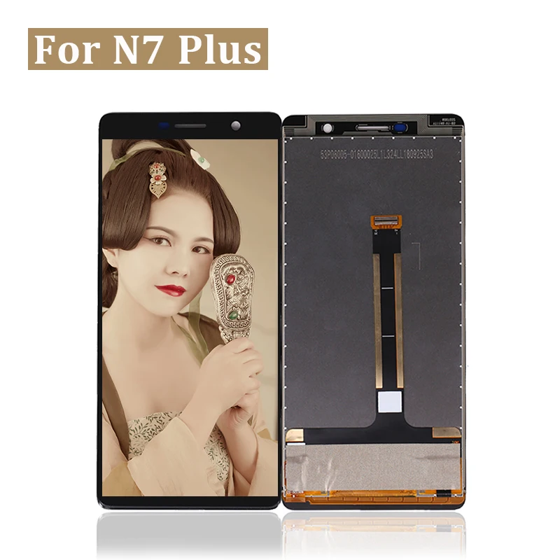 Дисплей для Nokia 7 Plus LCD N7 дисплей сенсорный экран дигитайзер TA-1062 E9 жк замена