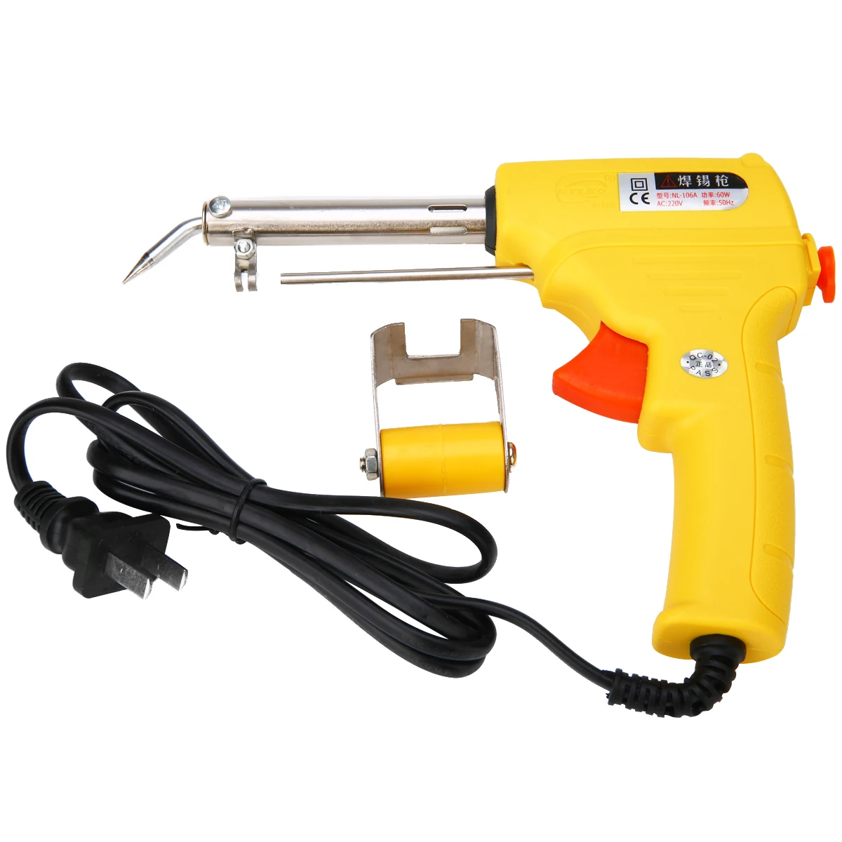 Hot Sale 220V Stainless Steel Solder Iron Tool NL-106A Manual Soldering Iron 60W One-Hand Lead-Free Tip Solder Iron Tool
Hot Sale 220V Stainless Steel Solder Iron Tool NL-106A Manual Soldering Iron 60W One-Hand Lead-Free Tip Solder Iron Tool