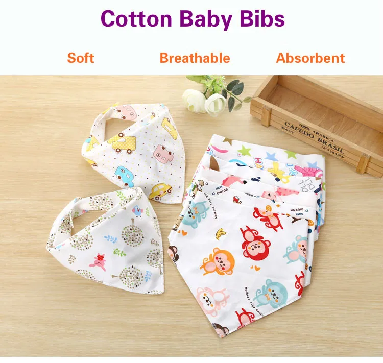 Baby Stuff Waterproof Baby Bibs Triangle Cloth Cotton Double-sided Use Babador Bandana Newborn Śliniaki Burp Cloths Low Price
Baby Stuff Waterproof Baby Bibs Triangle Cloth Cotton Double-sided Use Babador Bandana Newborn Śliniaki Burp Cloths Low Price
