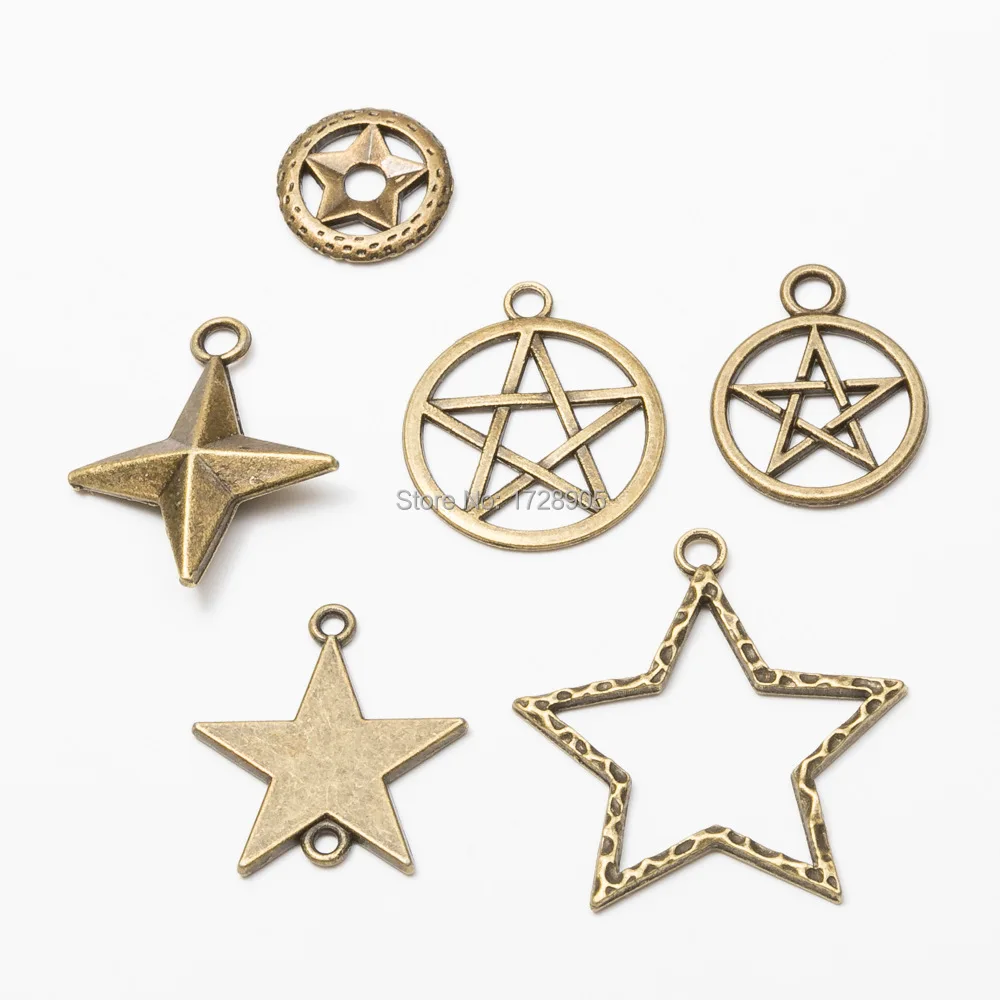 Star pendant charm retro pop pendant DIY jewelry necklace bracelet craft jewelry 10PCS
Star pendant charm retro pop pendant DIY jewelry necklace bracelet craft jewelry 10PCS