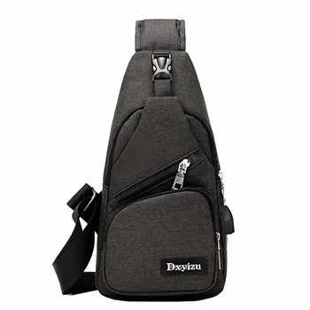 Men Sling Bag Chest Packs with USB Charging Port Headphone Crossbody Messenger Shoulder Pouch Plug Outdoor Hiking Casual Packet
Men Sling Bag Chest Packs with USB Charging Port Headphone Crossbody Messenger Shoulder Pouch Plug Outdoor Hiking Casual Packet