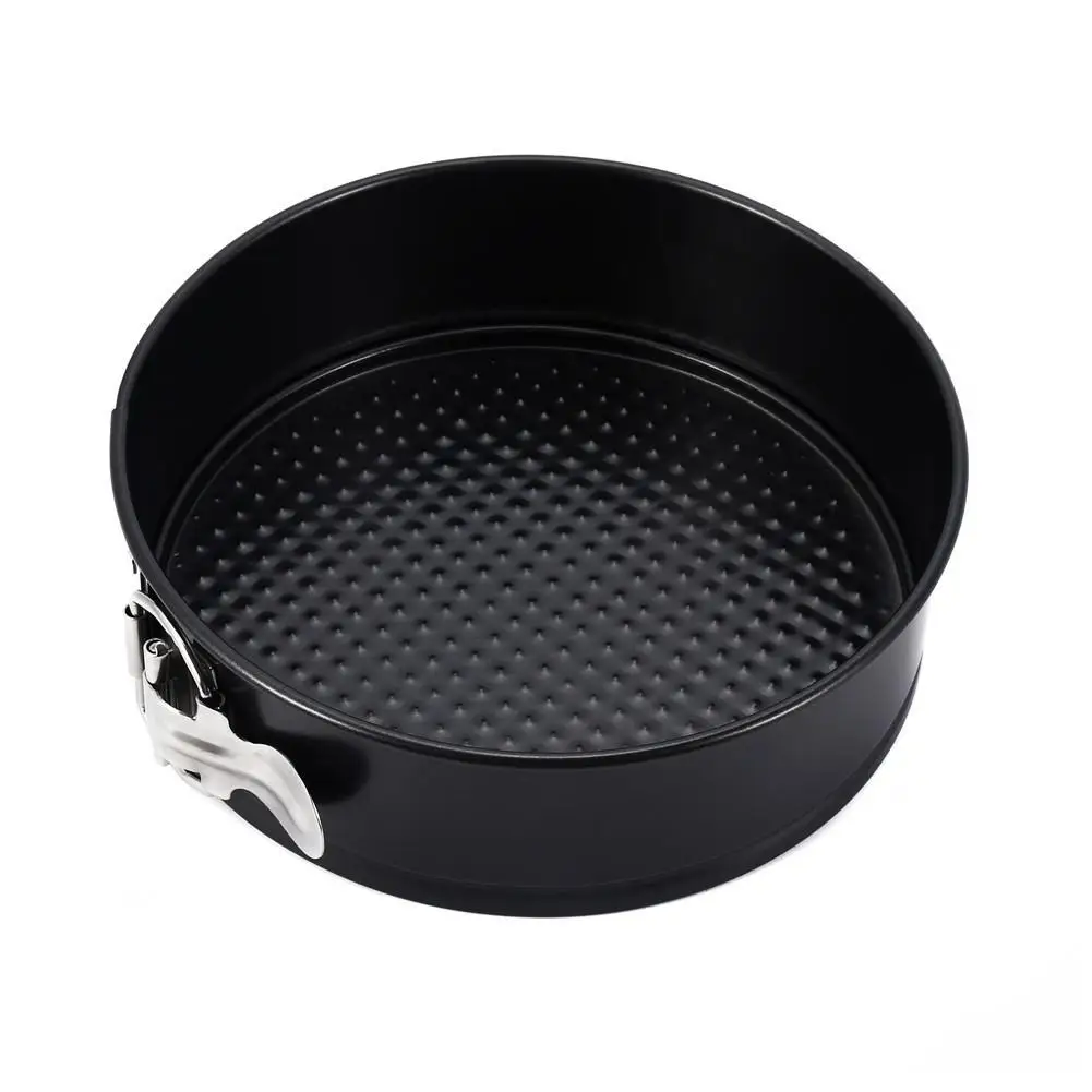 7 Inch Round Springform Pan Non-stick Cake Bakeware Pan Leak-proof Cheesecake Pan Black
7 Inch Round Springform Pan Non-stick Cake Bakeware Pan Leak-proof Cheesecake Pan Black