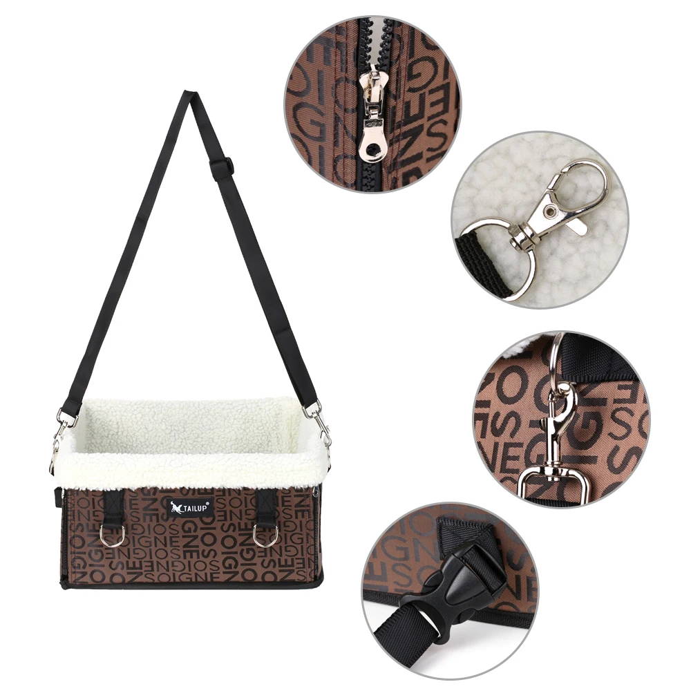 TAILUP Foldable Travel Pet Car Seat Bag Carrier Cover Portable Seat Bag Carrier for Pets Dogs Cats Pets Bed
TAILUP Foldable Travel Pet Car Seat Bag Carrier Cover Portable Seat Bag Carrier for Pets Dogs Cats Pets Bed