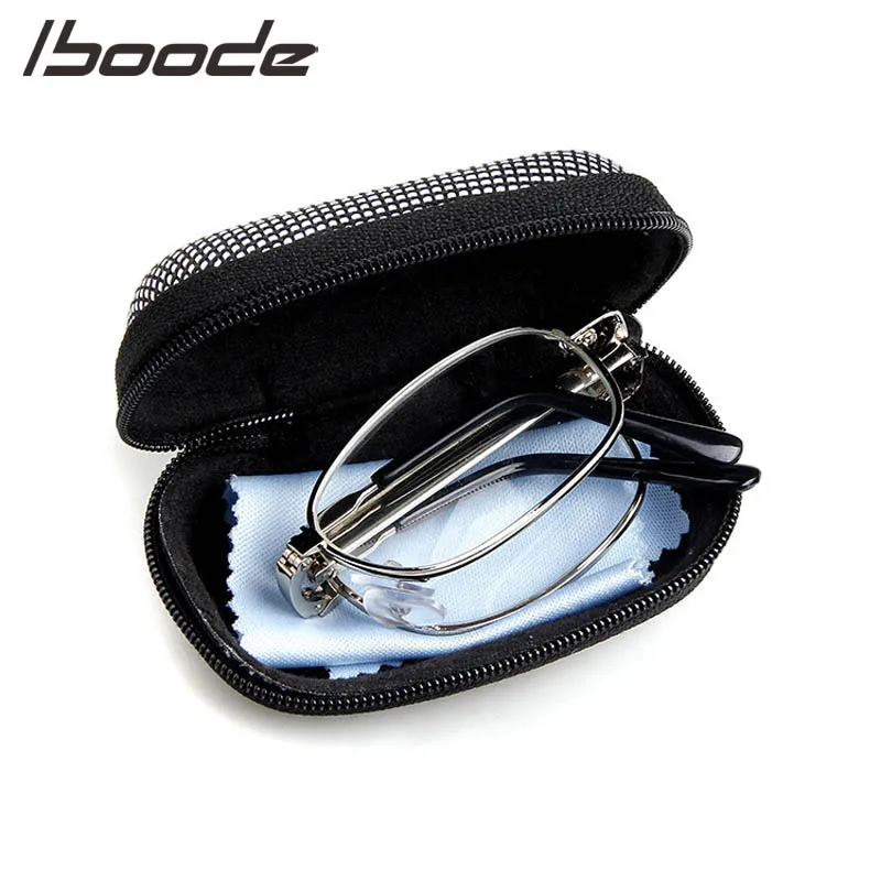 iboode New Metal Anti-UV Folding Reading Glasses Men Women Rotating Optical Computer Mini Wallet Glasses Diopter 1.0-4.0
iboode New Metal Anti-UV Folding Reading Glasses Men Women Rotating Optical Computer Mini Wallet Glasses Diopter 1.0-4.0