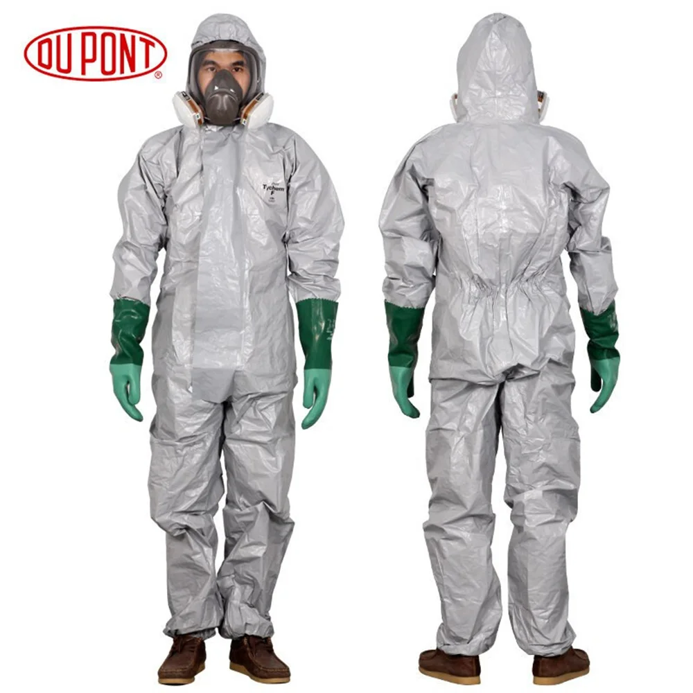 DU PONT Pro Safety Clothing Protective Coverall Chemicals Protective Clothing Sulfuric Acid Alkali Safety Coverall Chemical Suit
DU PONT Pro Safety Clothing Protective Coverall Chemicals Protective Clothing Sulfuric Acid Alkali Safety Coverall Chemical Suit