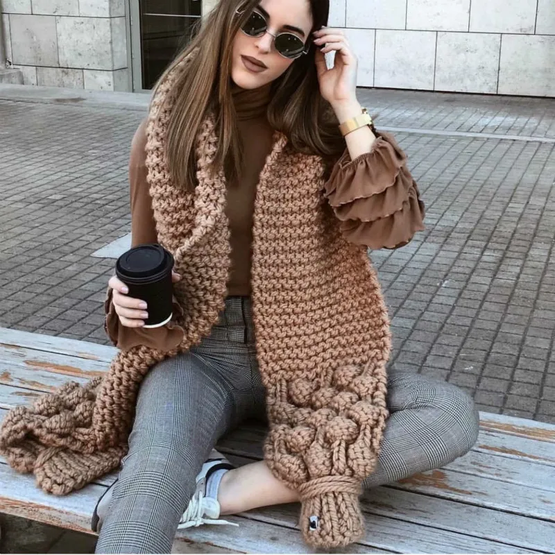 Pure Manual Weave Coarse Wool Line winter Scarf red women ladies 2018 Long scarfs pink femme fashion streetwear free shiping
Pure Manual Weave Coarse Wool Line winter Scarf red women ladies 2018 Long scarfs pink femme fashion streetwear free shiping