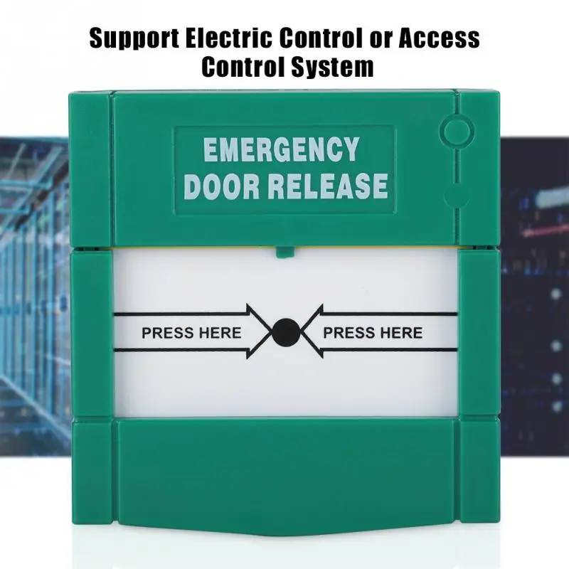 Break Glass Fire Alarm Emergency Door Release Button Switch Control Access Switch
Break Glass Fire Alarm Emergency Door Release Button Switch Control Access Switch