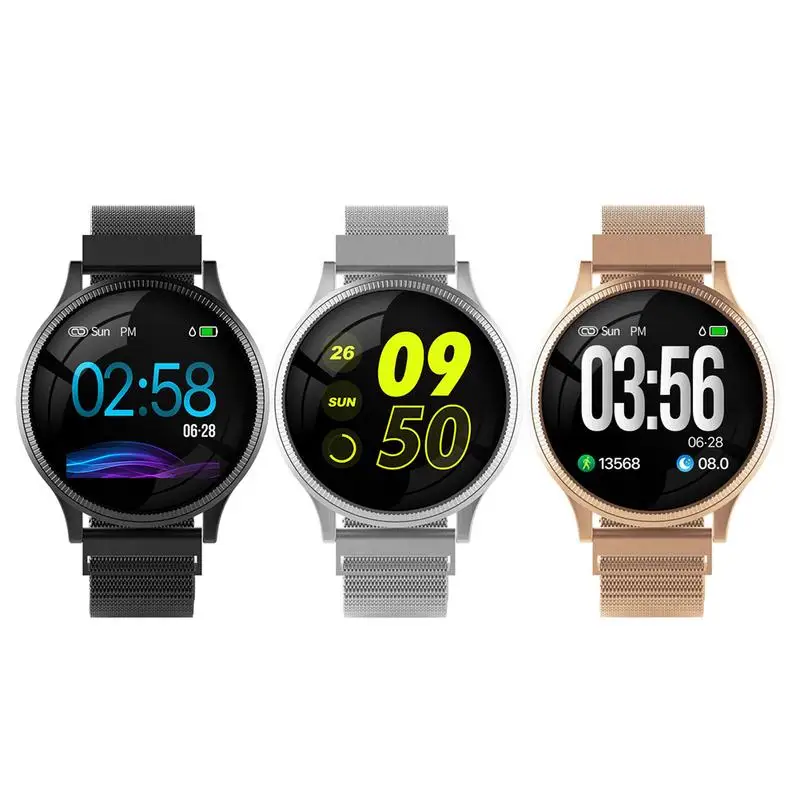 Smart Waterproof Watch Information Display Pedometer Heart Rate Blood Pressure Monitoring Tracker Multi-function Fashion Watch
Smart Waterproof Watch Information Display Pedometer Heart Rate Blood Pressure Monitoring Tracker Multi-function Fashion Watch