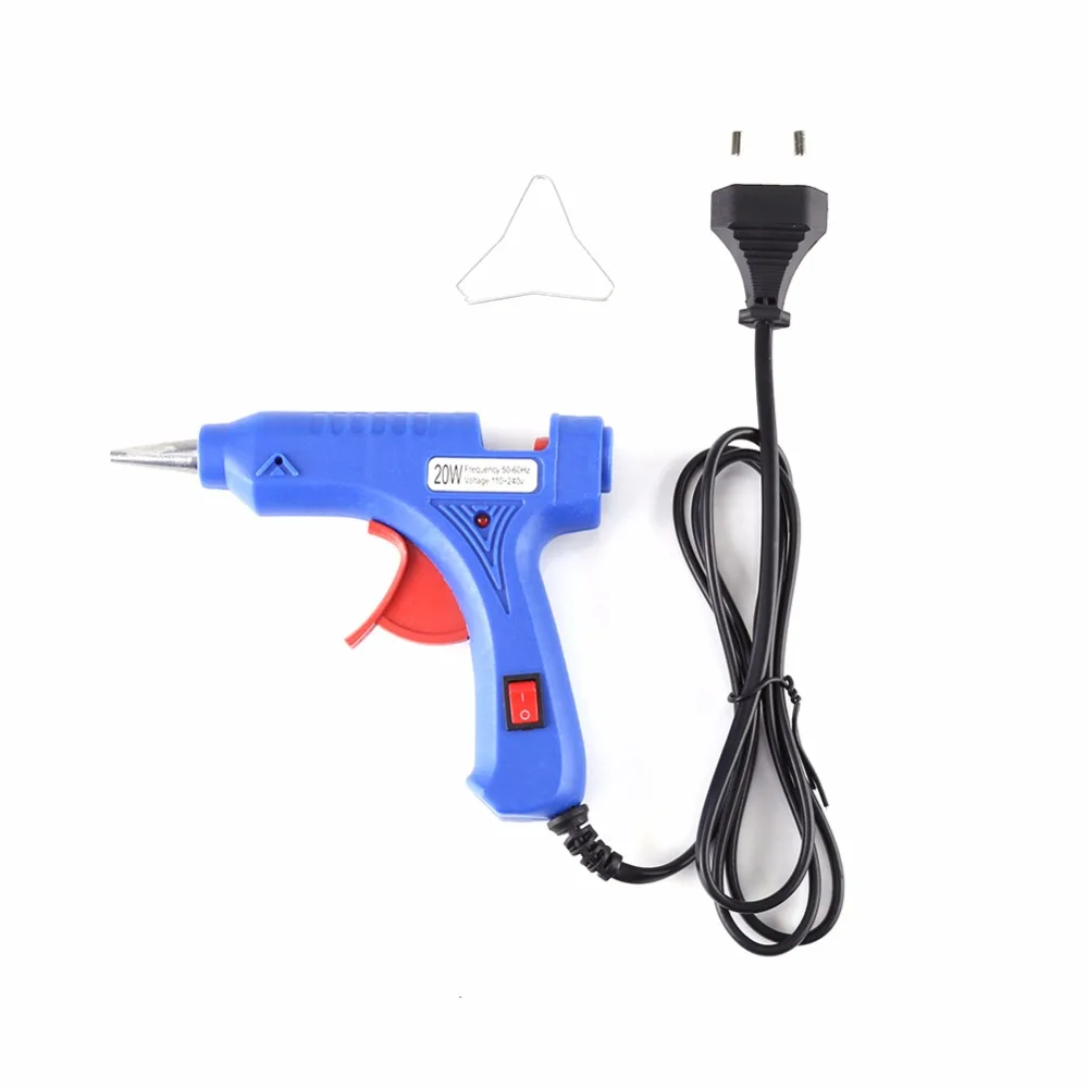 Plastic Melt Glue Gun 100-240V Electric Hot Glue Gun EU Plug Durable Heating Rubber Craft Repair Tool Accessories 13*11cm 2019
Plastic Melt Glue Gun 100-240V Electric Hot Glue Gun EU Plug Durable Heating Rubber Craft Repair Tool Accessories 13*11cm 2019