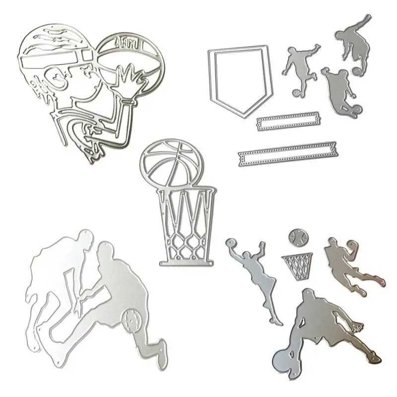 Basketball Team With Ball DIY Metal Cutting Dies For Scrapbooking Photo Album Embossing Folder Paper Stencils Decor Crafts
Basketball Team With Ball DIY Metal Cutting Dies For Scrapbooking Photo Album Embossing Folder Paper Stencils Decor Crafts