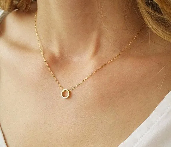 Dainty Circle Necklace Karma Necklaces For Women Gold Circle Pendant Minimalist Necklaces&Pendants Layering Charm Choker Gifts
Dainty Circle Necklace Karma Necklaces For Women Gold Circle Pendant Minimalist Necklaces&Pendants Layering Charm Choker Gifts