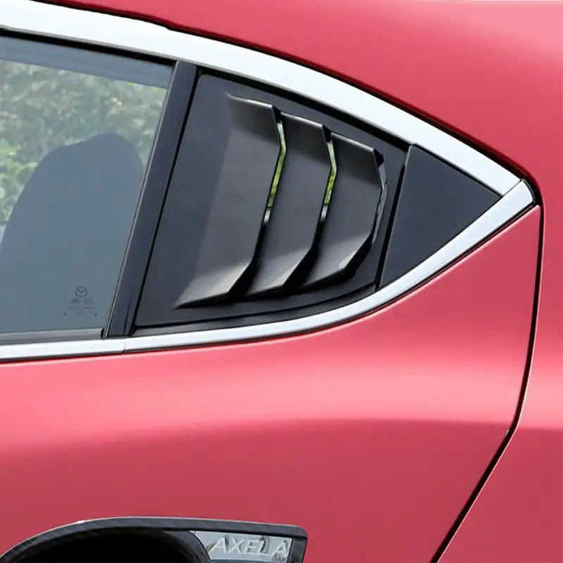 Louver Windows Sun Shade Cover Vents Fender Decorative Baffle for Mazda 3 Angkeira Matte Black Car window accessories
Louver Windows Sun Shade Cover Vents Fender Decorative Baffle for Mazda 3 Angkeira Matte Black Car window accessories