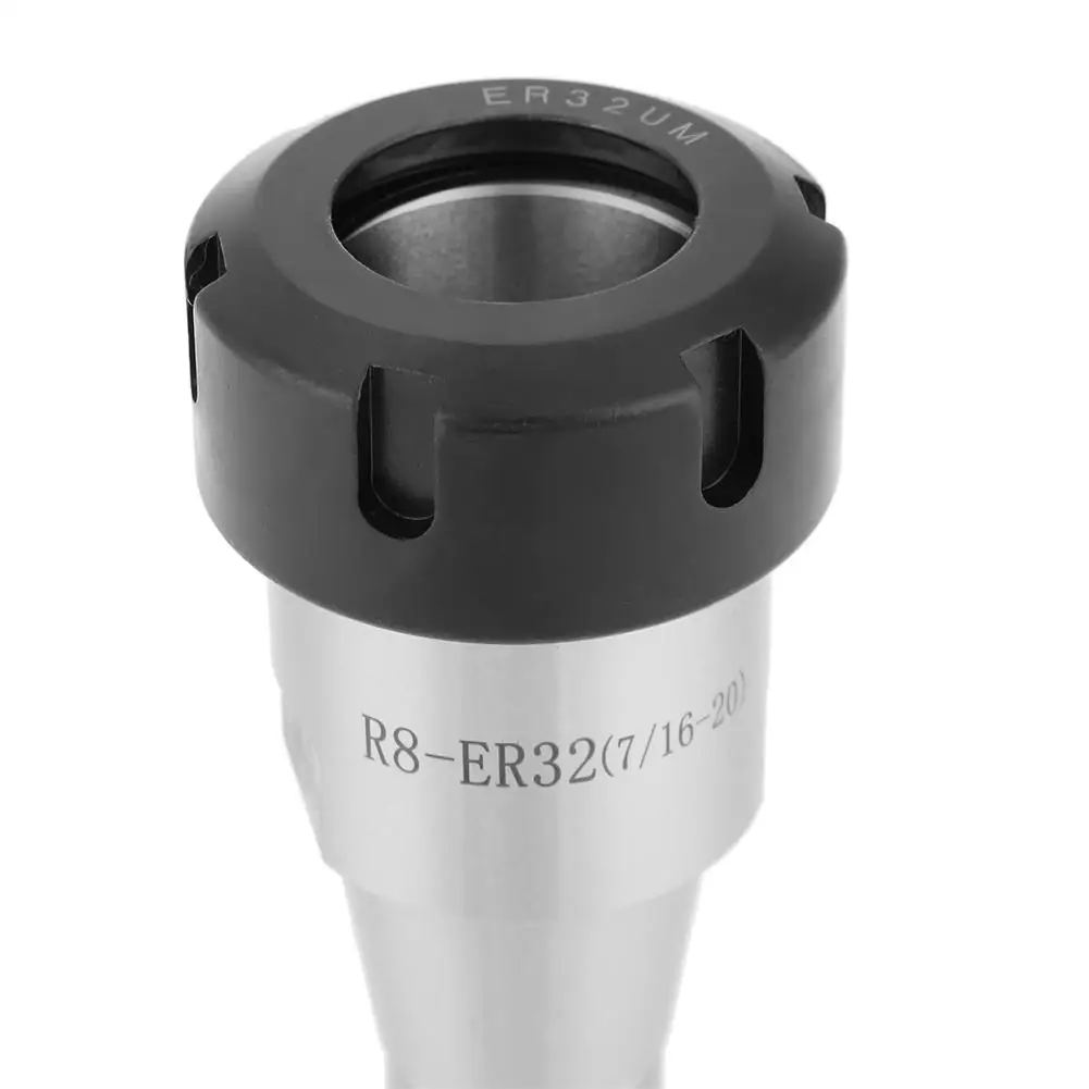 Spring Collet Chucks Tool R8-ER32 7/16-20 Collet Chuck Holder CNC R8 Spindle Tool for Milling Lathe Engraving Machine Best Price
Spring Collet Chucks Tool R8-ER32 7/16-20 Collet Chuck Holder CNC R8 Spindle Tool for Milling Lathe Engraving Machine Best Price