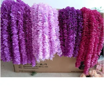 Wisteria 2m Long Flower String Artificial Flowers Vine For Wedding Garden Decoration Accessories Home Party Decor DIY Craft 5PCS
Wisteria 2m Long Flower String Artificial Flowers Vine For Wedding Garden Decoration Accessories Home Party Decor DIY Craft 5PCS