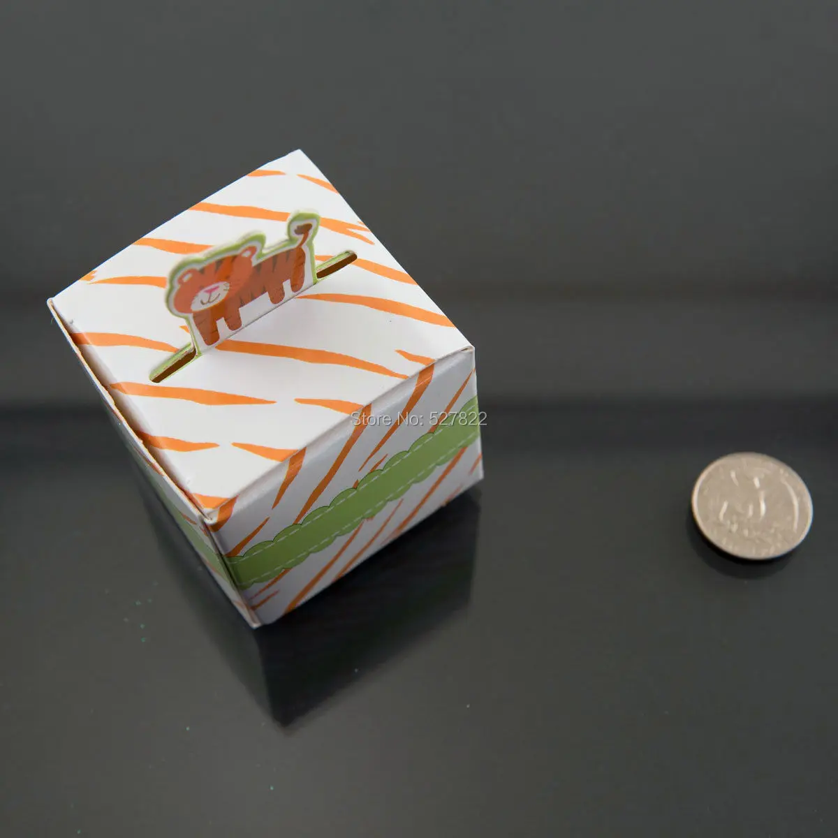 Wedding Decoration 10Pcs Folding DIY Animal wedding candy box for wedding favors and gifts Boxes