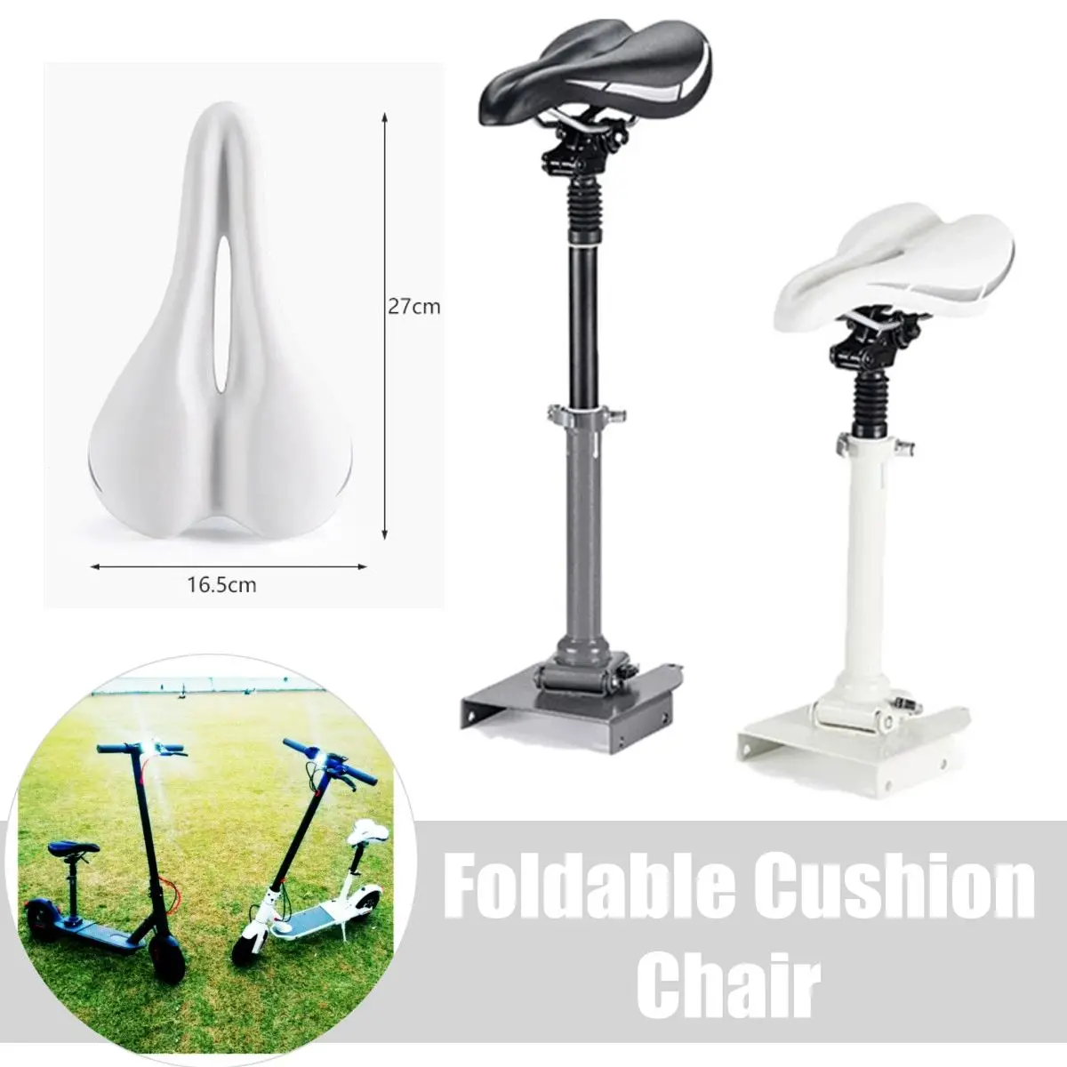 Upgraded Version Seats for Xiaomi M365 Electric Scooter Skateboard Saddle Foldable Cushion Chair
Upgraded Version Seats for Xiaomi M365 Electric Scooter Skateboard Saddle Foldable Cushion Chair