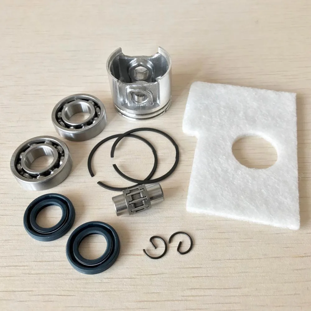 Piston Rings Pin Bearing Crankshaft Oil Seals Kit for Stihl MS180 018 Chainsaw
Piston Rings Pin Bearing Crankshaft Oil Seals Kit for Stihl MS180 018 Chainsaw
