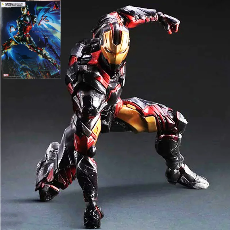 Marvel Comics Play Arts Kai Marvel 25cm Iron Man Super Hero Ironman PVC Action Figures toys Anime figure Toys For Kids children
Marvel Comics Play Arts Kai Marvel 25cm Iron Man Super Hero Ironman PVC Action Figures toys Anime figure Toys For Kids children