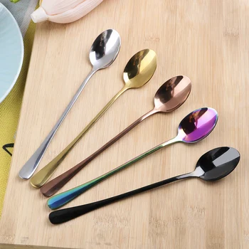 19.5 CM Stainless Steel Tableware Spoon Ice Coffee Spoon Home Kitchen Long Handle Spoon
19.5 CM Stainless Steel Tableware Spoon Ice Coffee Spoon Home Kitchen Long Handle Spoon