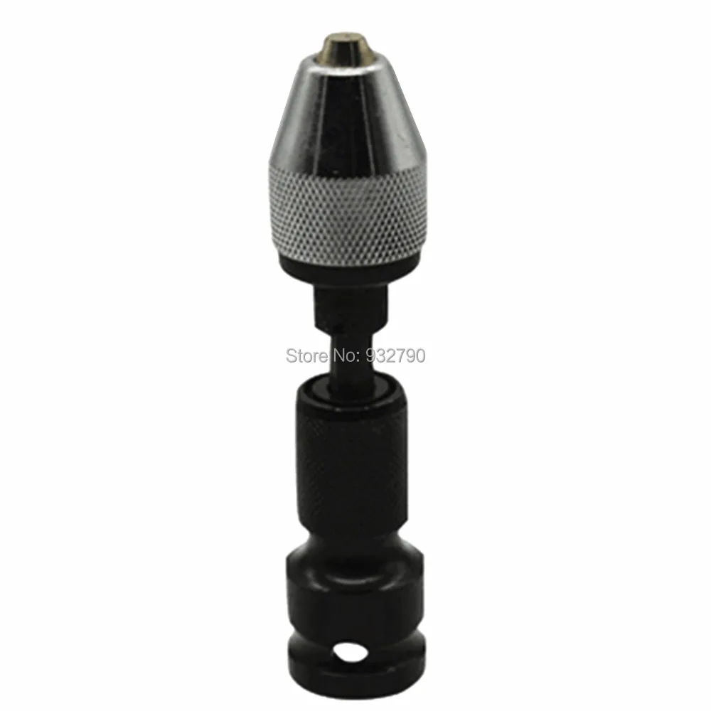 Impact Driver 1/4" Keyless Drill Bit Chuck Adapter Quick Release 1/2" Dr. to 1/4" Hex Shank Converter Quick Change Bit Adaptor
Impact Driver 1/4" Keyless Drill Bit Chuck Adapter Quick Release 1/2" Dr. to 1/4" Hex Shank Converter Quick Change Bit Adaptor
