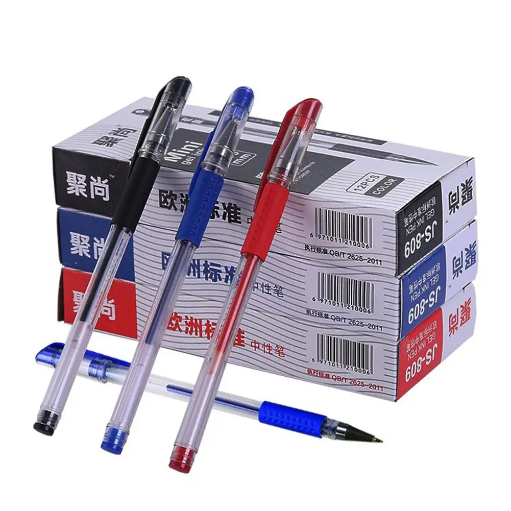 12 Pcs/set 0.5mm Gel ink Pen Writing Smooth Writing Ballpoint Neutral Pens Office School Stationery r20
12 Pcs/set 0.5mm Gel ink Pen Writing Smooth Writing Ballpoint Neutral Pens Office School Stationery r20