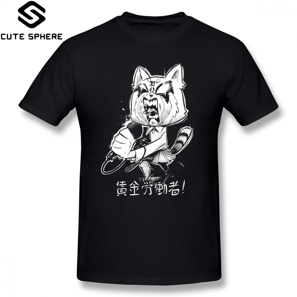 Aggretsuko T Shirt Retsuko Karaoke T-Shirt Short Sleeve 100 Percent Cotton Tee Shirt Man Plus size Beach Cute Graphic Tshirt
Aggretsuko T Shirt Retsuko Karaoke T-Shirt Short Sleeve 100 Percent Cotton Tee Shirt Man Plus size Beach Cute Graphic Tshirt