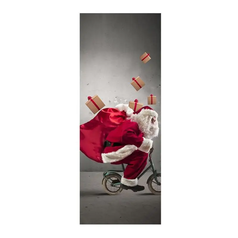 2 pcs 3D Door Stickers Door Pasters Santa Claus Wall Sticker Wallpaper Poster Halloween Christmas Decoration for Home
2 pcs 3D Door Stickers Door Pasters Santa Claus Wall Sticker Wallpaper Poster Halloween Christmas Decoration for Home