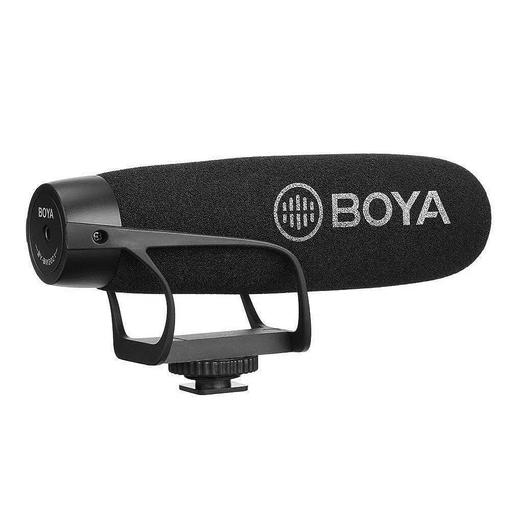 BOYA BY-BM2021 Cardioid Directional Microphone For Smartphone SLR Camera Device
BOYA BY-BM2021 Cardioid Directional Microphone For Smartphone SLR Camera Device