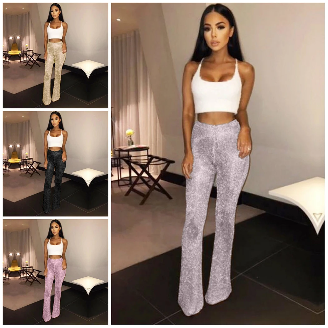 Skinny Sexy Flare Pants Womens Sequin High Waisted Stretch Hook Flower Knit Trousers Europe And America Fashion Party Club Pants
Skinny Sexy Flare Pants Womens Sequin High Waisted Stretch Hook Flower Knit Trousers Europe And America Fashion Party Club Pants