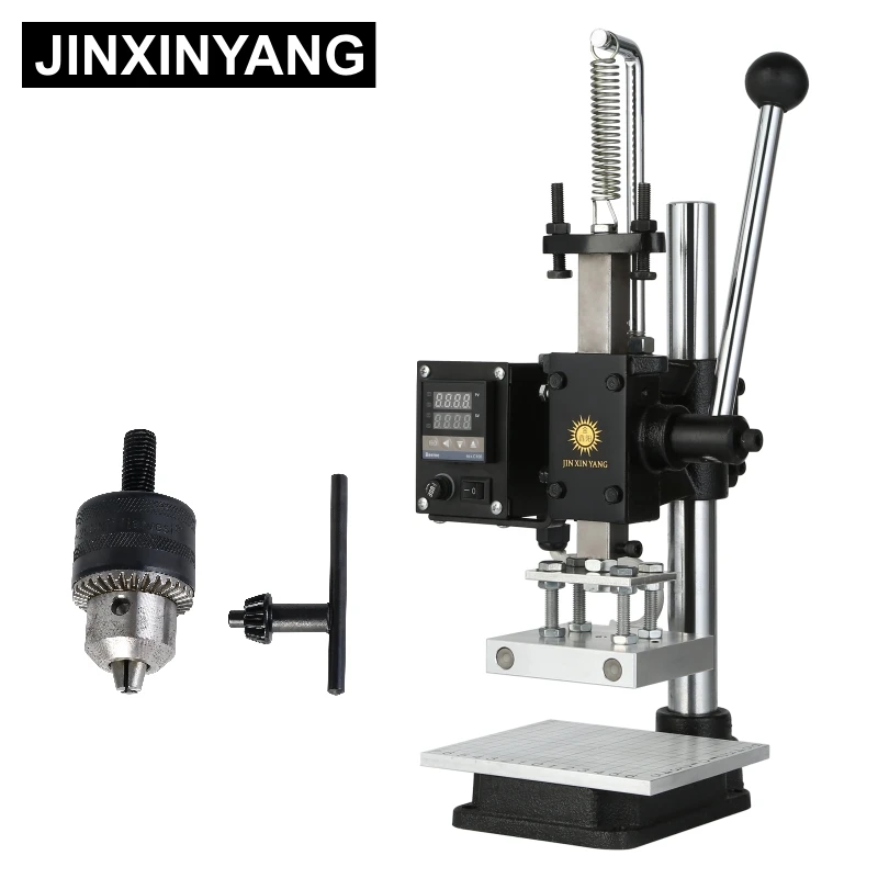 JINXINYANG Hot pressing Hot Foil Stamping Machine Leather Embossing Gold stamping Mold cutting Rhombus punching Branding Wood
JINXINYANG Hot pressing Hot Foil Stamping Machine Leather Embossing Gold stamping Mold cutting Rhombus punching Branding Wood