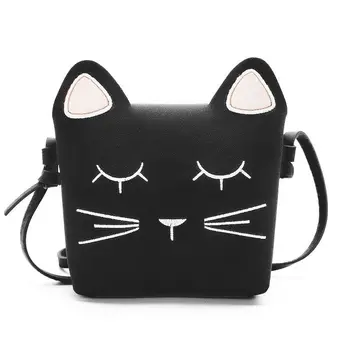 Cute Cat Girls Purse handbag Children Kid Cross-body shoulder bag Christmas Gift, black
Cute Cat Girls Purse handbag Children Kid Cross-body shoulder bag Christmas Gift, black
