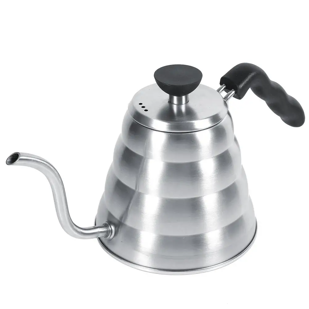 1x 304 Stainless Steel Gooseneck Tea Pot Manual Coffee Drip Maker Infusion 1L Whistling Kettle for Kitchen Accessories 014
1x 304 Stainless Steel Gooseneck Tea Pot Manual Coffee Drip Maker Infusion 1L Whistling Kettle for Kitchen Accessories 014