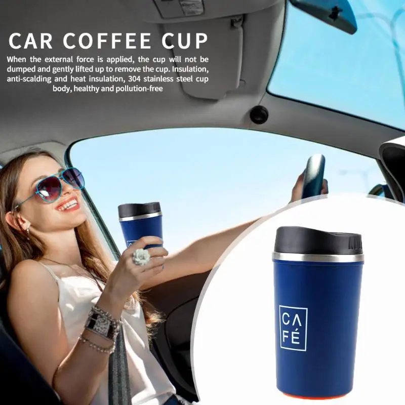 350ml Stainless Steel Coffee Cup Car Mounted with Sucker Anti Fall Coffee Bottle Anti Hot Cup 2019 New Style Water Cups with Lid
350ml Stainless Steel Coffee Cup Car Mounted with Sucker Anti Fall Coffee Bottle Anti Hot Cup 2019 New Style Water Cups with Lid